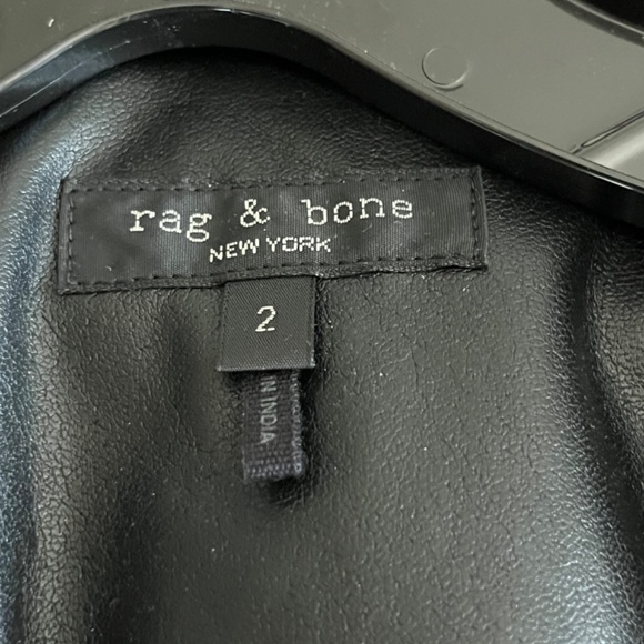 Rag & Bone leather blazer - Picture 2 of 6